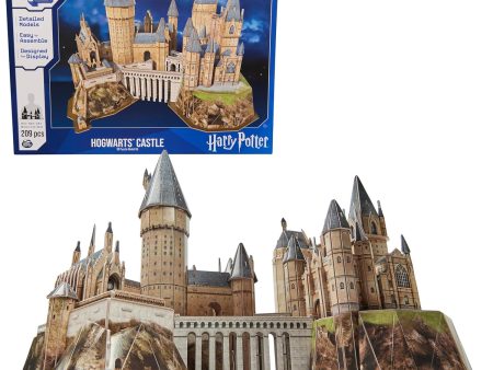 4D Build - Harry Potter - Hogwarts Caste - 3D Puzzle For Cheap