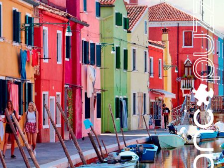 Blanc Puzzles - The Canals of Burano Italy For Discount