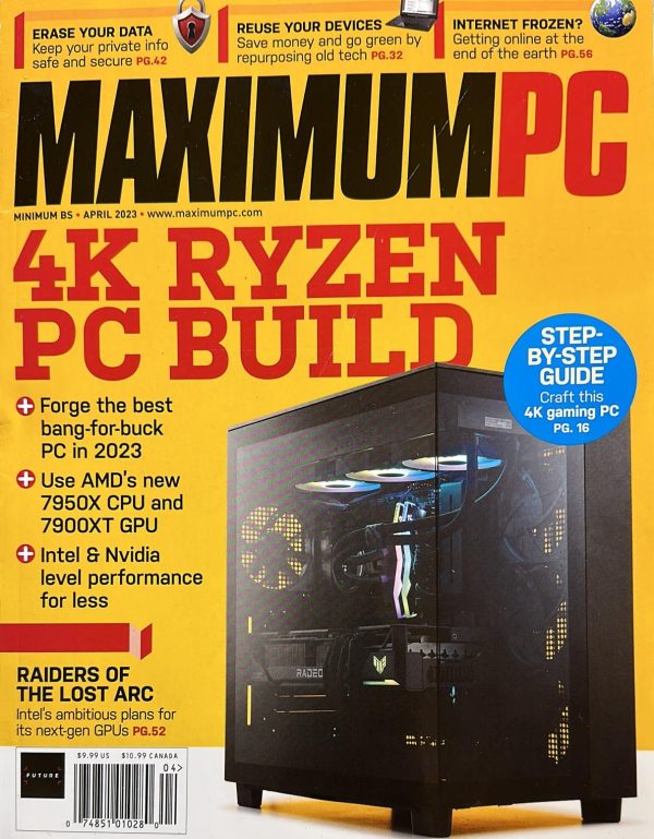 Maximum PC Magazine For Discount