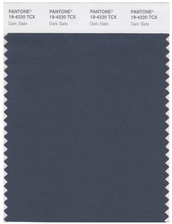 Pantone Smart 19-4220 TCX Color Swatch Card | Dark Slate Hot on Sale