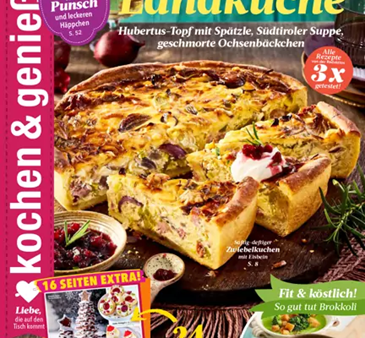 Kochen & Geniessen Magazine (Germany) Online now